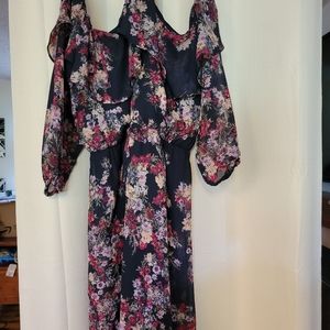 Off the shoulders dress